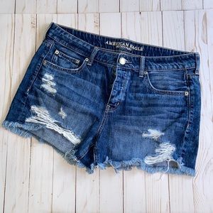 AEO| Denim Cutoff Shorts